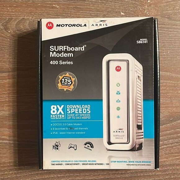 Motorola Arris Surfboard Modem 400 Series - Picture 2 of 9